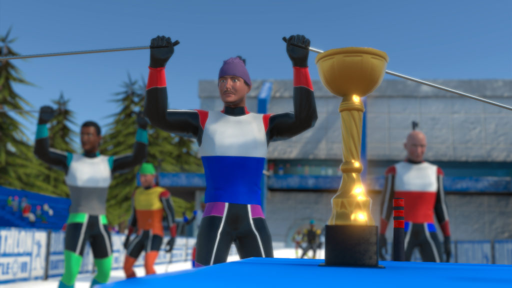 7 VR игра Biathlone Battle