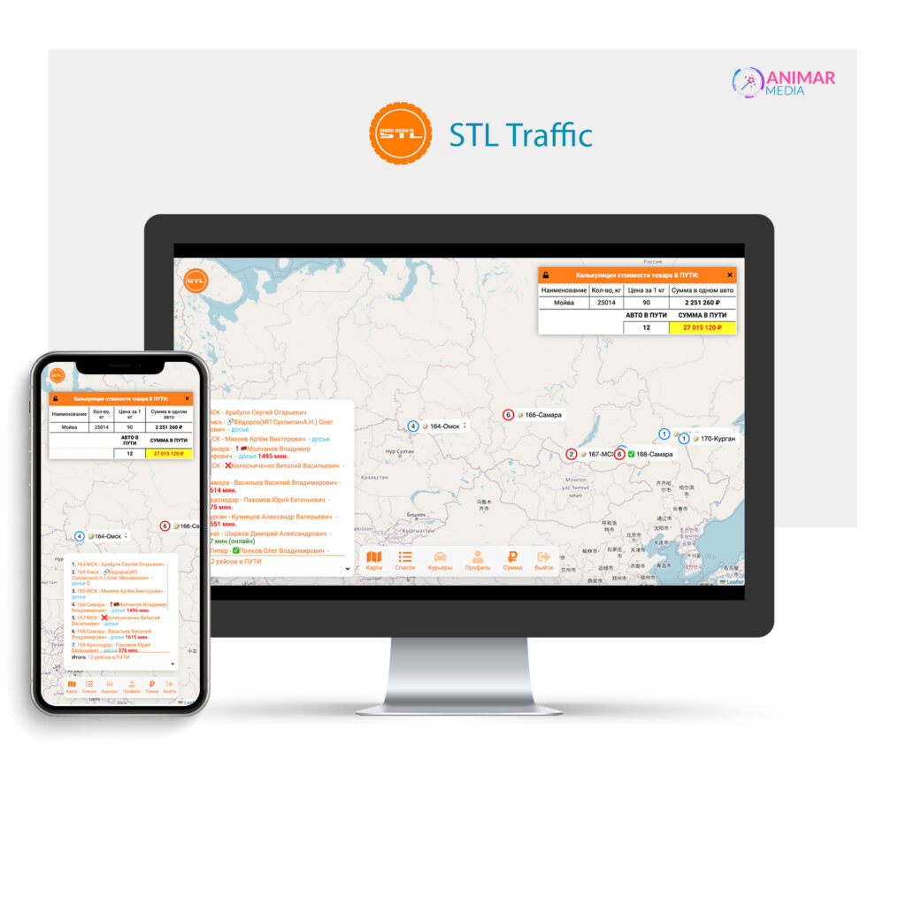 stltraffic web Приложение для мониторинга сотрудников